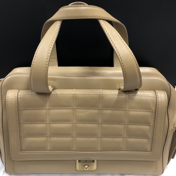 Jimmy Choo Handbags - NEW JIMMY CHOO Catherine Satchel Box Bag Calfskin